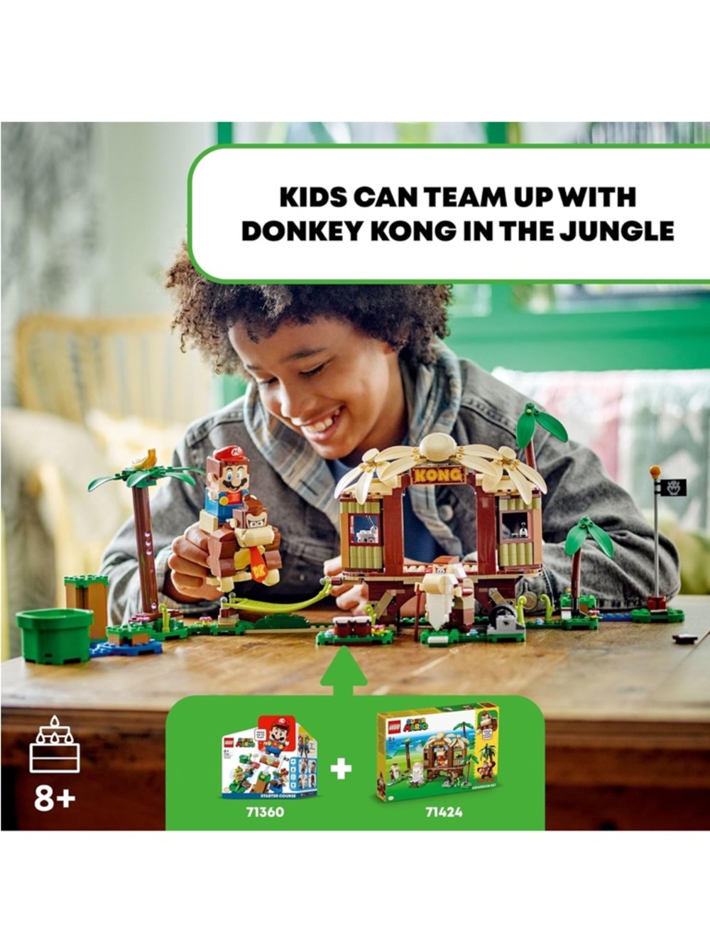 LEGO Super Mario Donkey Kong's Tree House Expansion Set - Building Toys - Picture 2 of 7